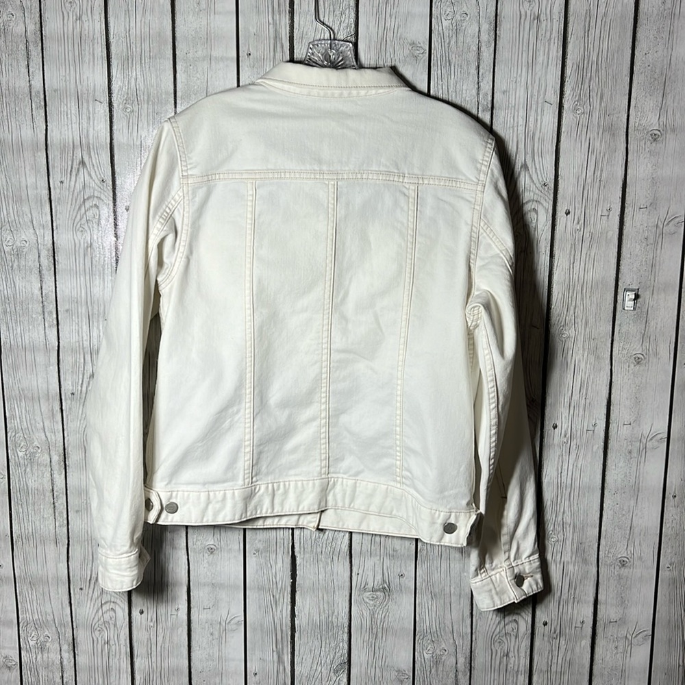 Carhartt White Jacket Sz Large 12/14 - Picture 7 of 12